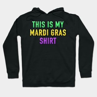 This Is My Mardi Gras Costume For New Orleans Hoodie